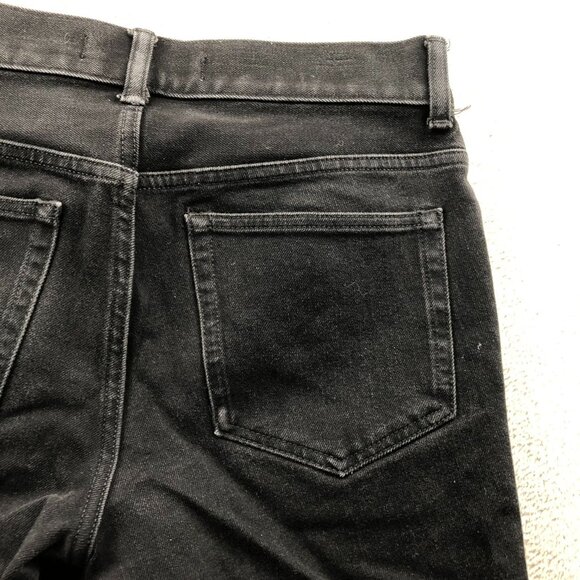 Everlane Women's Jeans 29x28 Black Denim Slim Straight Casual Classic - Picture 10 of 12